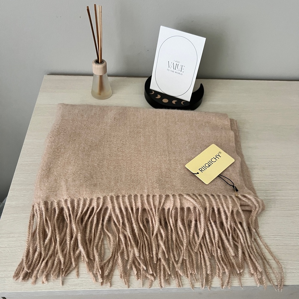 Tan Scarf